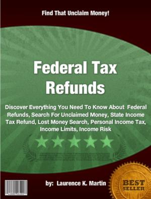 Cover of the book Federal Tax Refunds by Lucille R. Gonzales