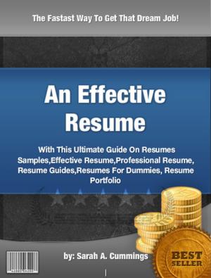 Cover of the book An Effective Resume by Susan R. Shafer