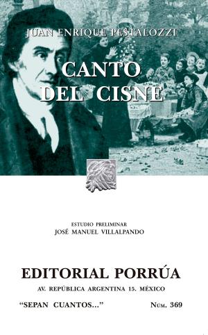 Cover of the book Canto del Cisne by Francisco Pavón Vasconcelos