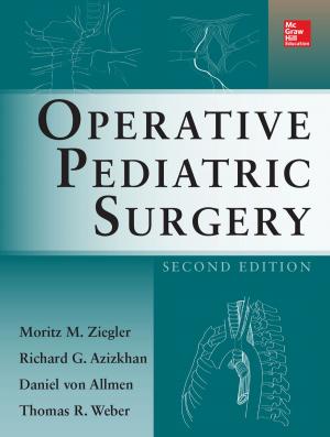 Book cover of Operative Pediatric Surgery