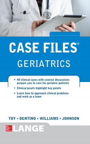 Cover of the book Case Files Geriatrics by H. James Harrington