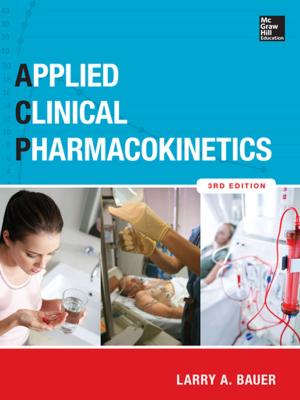Cover of the book Applied Clinical Pharmacokinetics 3/E by Jim Manico, August Detlefsen