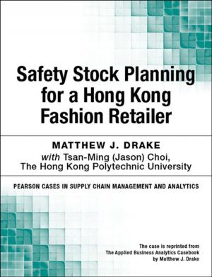 Book cover of Safety Stock Planning for a Hong Kong Fashion Retailer