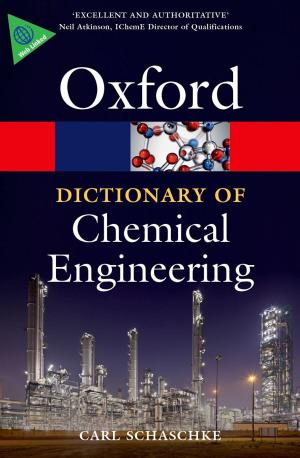 Cover of the book A Dictionary of Chemical Engineering by Daniel H. Joyner