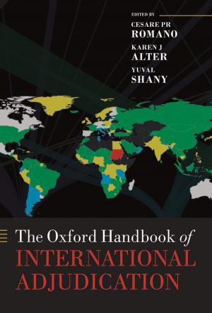 Cover of the book The Oxford Handbook of International Adjudication by Sarah Percy