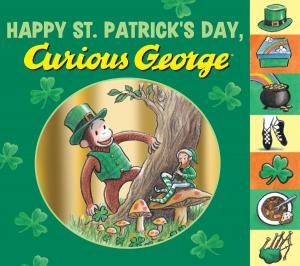 Cover of the book Happy St. Patrick's Day, Curious George by Jenna Helwig