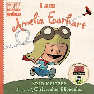 Cover of the book I am Amelia Earhart by Megan Stine, Who HQ