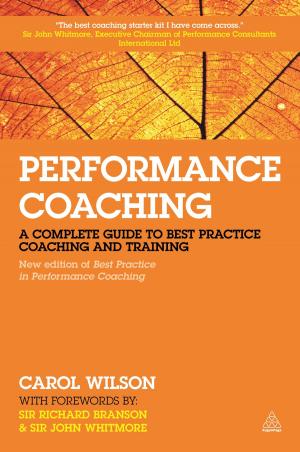 Cover of the book Performance Coaching by Brian Dive