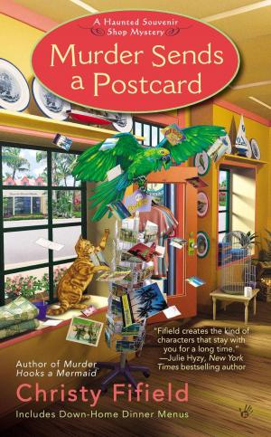 Cover of the book Murder Sends a Postcard by Tom Clancy, Steve Pieczenik, Steve Perry