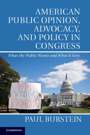 Book cover of American Public Opinion, Advocacy, and Policy in Congress