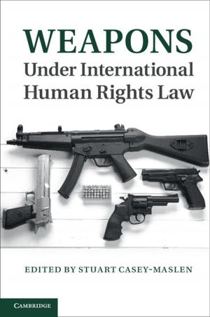 Cover of the book Weapons under International Human Rights Law by Roel Sterckx