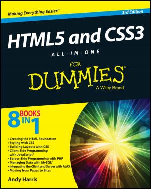 Cover of HTML5 and CSS3 All-in-One For Dummies