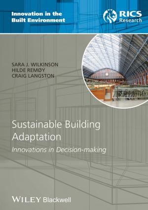 Cover of the book Sustainable Building Adaptation by Chris Johnson, Matt Johnson