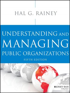 Book cover of Understanding and Managing Public Organizations