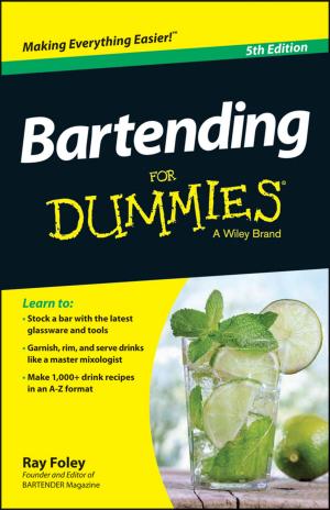 Cover of the book Bartending For Dummies by Lisa Lopuck