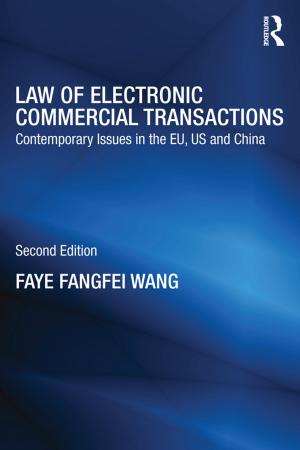 Cover of the book Law of Electronic Commercial Transactions by Roberta Garner, Black Hawk Hancock, Grace Budrys