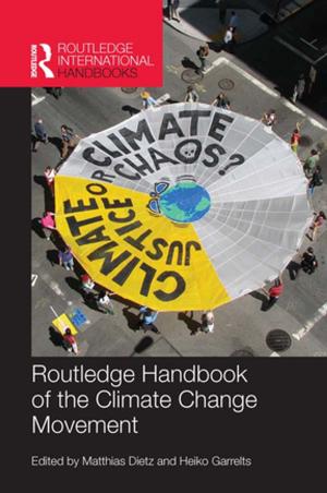 Cover of the book Routledge Handbook of the Climate Change Movement by Philip Andrews-Speed, Roland Dannreuther