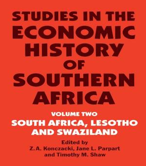 Cover of the book Studies in the Economic History of Southern Africa by E. Annamalai, R.E. Asher
