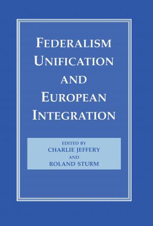 Cover of the book Federalism, Unification and European Integration by Chris L. de Wet