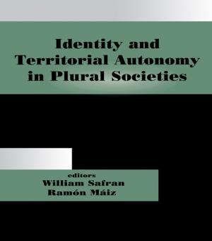 Cover of the book Identity and Territorial Autonomy in Plural Societies by Cheryl Fuller