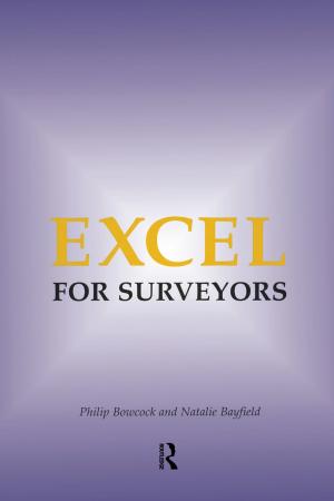 Cover of the book Excel for Surveyors by Donald Edward Bourne