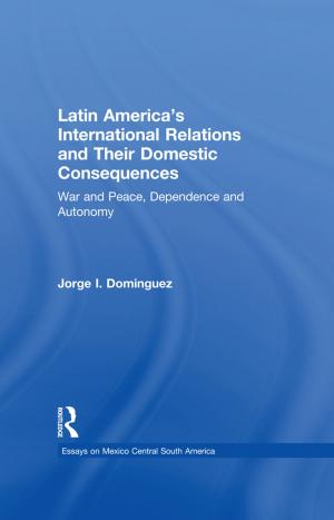 Cover of the book Latin America's International Relations and Their Domestic Consequences by Leonardo Benvenuti
