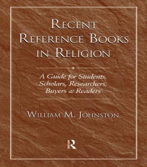 Cover of the book Recent Reference Books in Religion by Dalene C. Fuller Rogers, Harold G Koenig