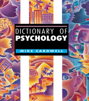 Cover of the book Dictionary of Psychology by Boniface Ramsey
