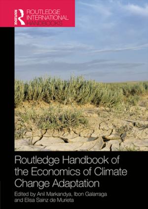 Cover of the book Routledge Handbook of the Economics of Climate Change Adaptation by Robert W. Kweit, Mary G. Kweit