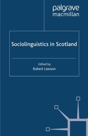 bigCover of the book Sociolinguistics in Scotland by 