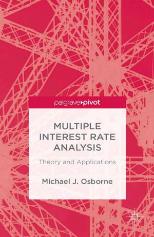 Cover of the book Multiple Interest Rate Analysis by Grace Q. Zhang, Peyman G.P. Sabet