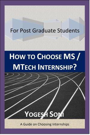 Cover of How To Choose MS / MTECH Internship?