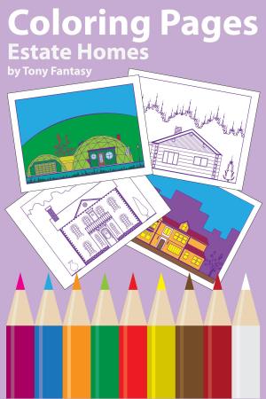 Cover of Coloring Pages: Estate Homes