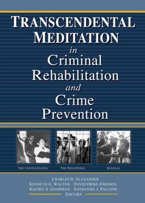 Book cover of Transcendental Meditation® in Criminal Rehabilitation and Crime Prevention