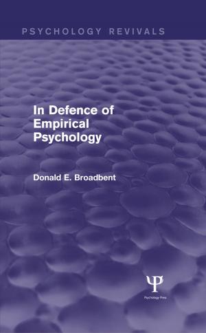 Cover of the book In Defence of Empirical Psychology (Psychology Revivals) by Christopher  E.S. Warburton