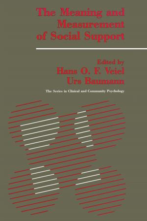 Cover of the book The Meaning And Measurement Of Support by Keith Skene, Alan Murray