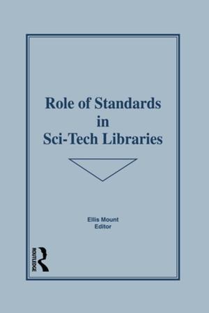 Cover of the book Role of Standards in Sci-Tech Libraries by Esperanca Bielsa, Susan Bassnett