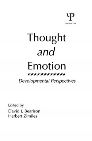 Cover of the book Thought and Emotion by Marion Michel Oliner