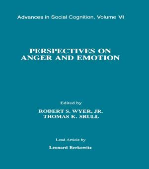 Cover of the book Perspectives on Anger and Emotion by Sergiusz Michalski