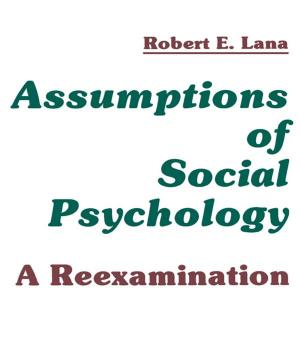 Cover of the book Assumptions of Social Psychology by Lawrence E. Koslow, J.D., Ph.D.