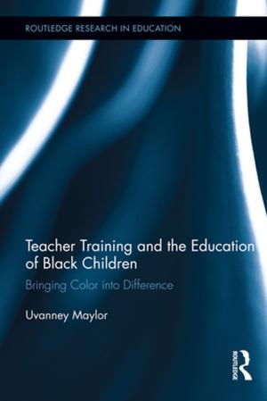 Cover of the book Teacher Training and the Education of Black Children by Juliane House, Gabriele Kasper, Steven Ross