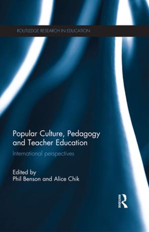 Cover of the book Popular Culture, Pedagogy and Teacher Education by Klas Rönnbäck