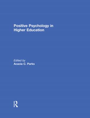 Cover of the book Positive Psychology in Higher Education by J. E. T. Eldridge, A. D. Crombie