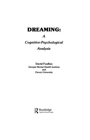 Cover of the book Dreaming by 