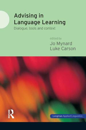 Book cover of Advising in Language Learning