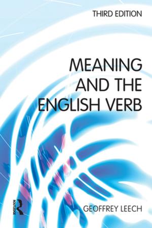 Book cover of Meaning and the English Verb