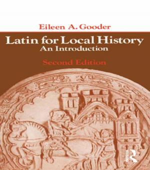 Cover of the book Latin for Local History by Joseph R. Levenson