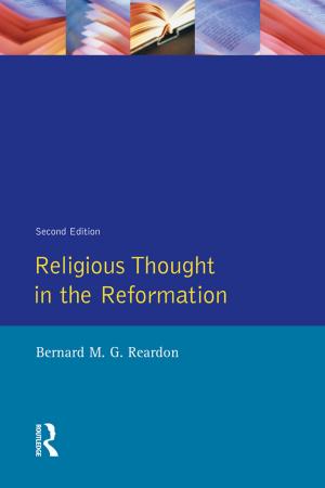 Cover of the book Religious Thought in the Reformation by May Hawas