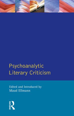 Cover of Psychoanalytic Literary Criticism