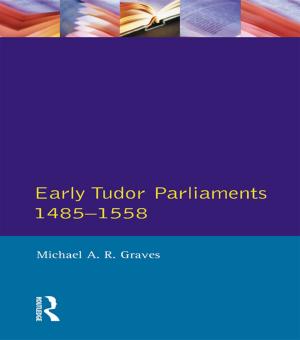 Book cover of Early Tudor Parliaments 1485-1558
